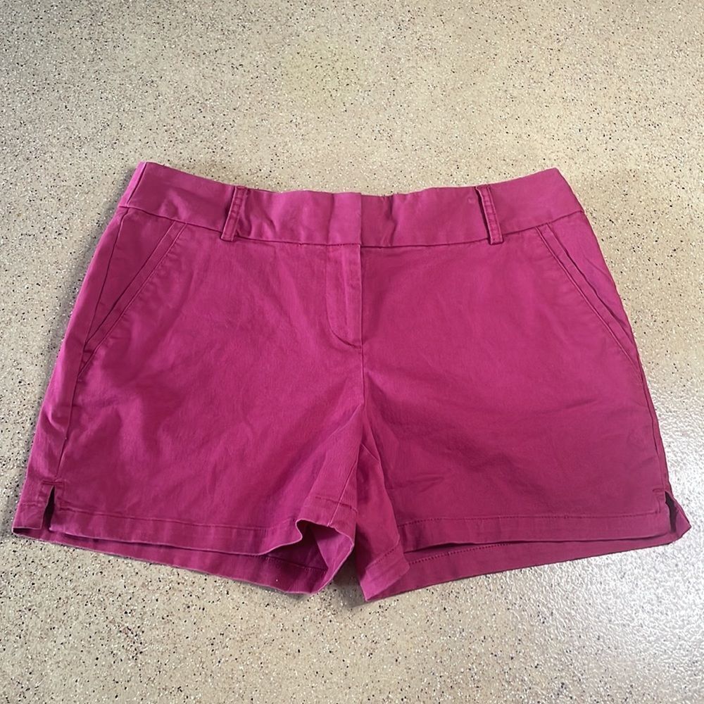 LOFT NEW Riviera Shorts Brick Red Size 4